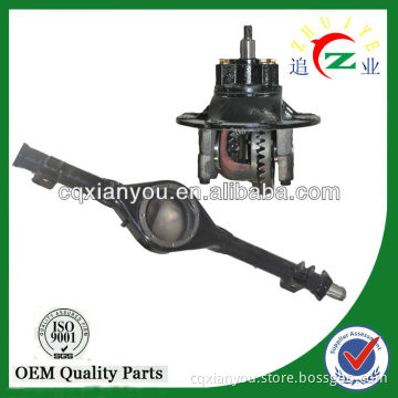 solid rear axle with 4 holes 3 wheeler rear axle